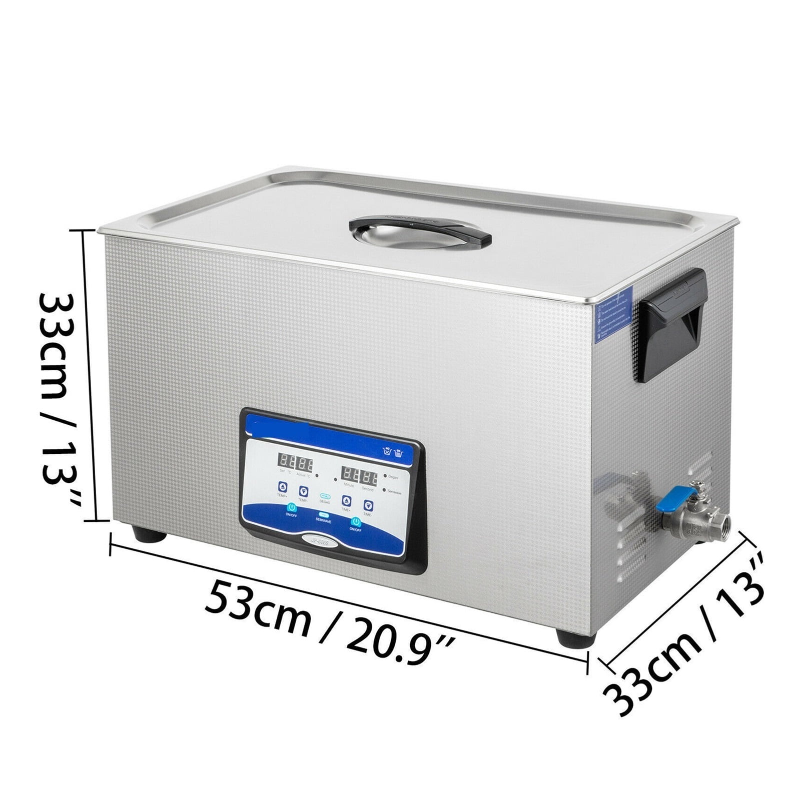 3.2L 4.5L 6.5L 10L 15L 20L 22L 30L Ultrasonic Cleaner W/ Degassing Function Portable Washing Machine Sonic Home Appliance ,Strong Cleaning