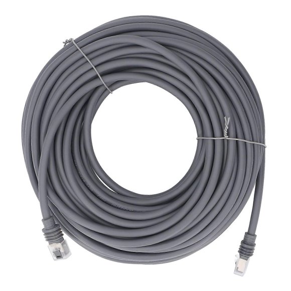 15m Rectangular Satellite Cable Replacement for Cat6 Gen 3 Extension Cable Waterproof High Speed Outdoor