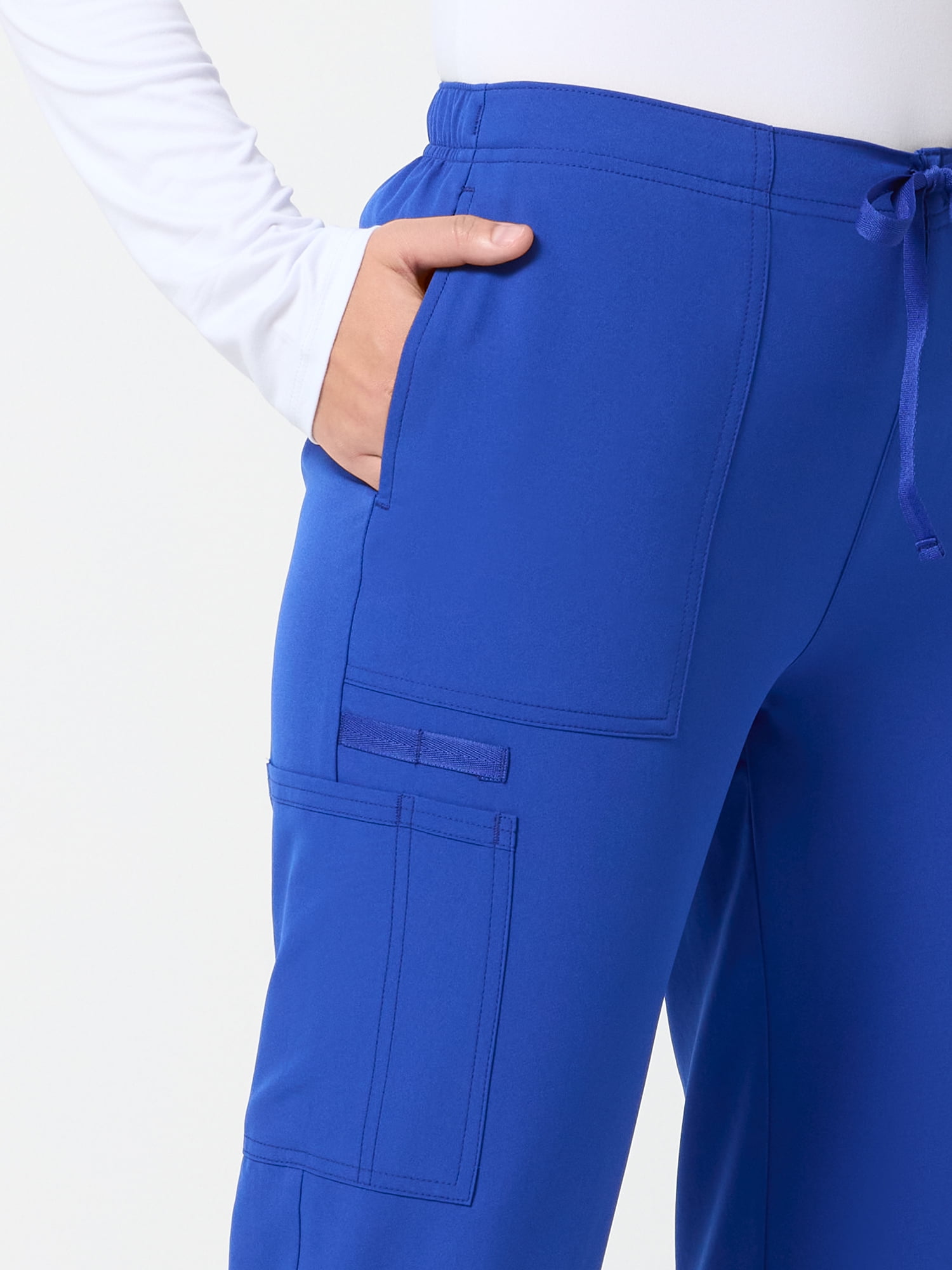Core Essentials Women's Drawstring Cargo Jogger Scrub Pant, Sizes XS-3XL - image 5