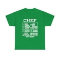 thumbnail image 2 of Funny Chef Cooking Kitchen Food T-Shirt, 2 of 2