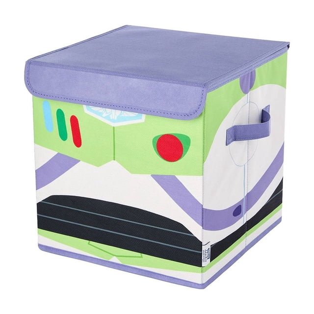 Cubo Organizador Disney Toy Story de Tela con Tapa y Asas para Almacenamiento