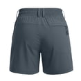 thumbnail image 5 of Kinrui Women's 5" Hiking Golf Shorts with Pocket High Waist Stretch Cargo Shorts Casual Summer Gray L, 5 of 8