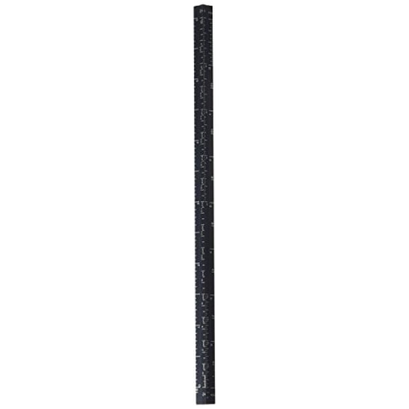 Alumicolor Balance de Poche Architect, 6 Pouces, Noir (3010-9))
