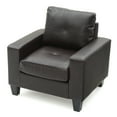 thumbnail image 4 of Glory Furniture G464A-C Dark Brown Club Chair, 4 of 5
