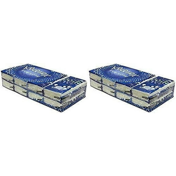 Kleenex Everyday 9 x Pocket Tissues Packs - 8 Packs Included Pack of 2