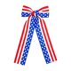 thumbnail image 2 of Independence Day Wreath Bows Decoration Ribbon Bows For Door Window Wall 4th Of July Memorial Day Party Decor, 2 of 6