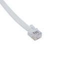 thumbnail image 4 of 6P6C RJ11 Telephone Extension Fax Modem Cable Line 9.8Ft Length White, 4 of 8