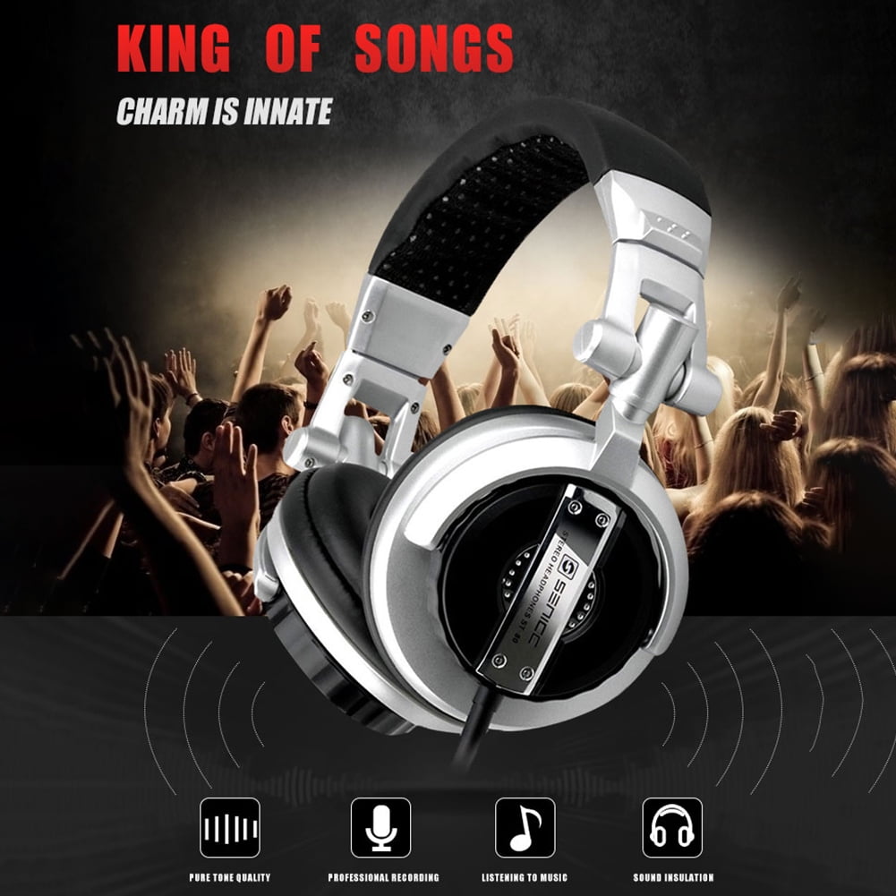 SENICC ST-80 Wired Headset HIFI 3.5mm Jack Recording DJ
