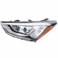 thumbnail image 6 of Fit For 2013-2016 Hyundai Santa Fe Left Driver's Side Headlamp Halogen Headlight, 6 of 13