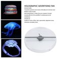 thumbnail image 4 of 3D Holographic Fan Display, Portable Versatile 256 LED Quiet  Hologram Advertising Fan, Wall Mountable for Home Office Store,MP4 AVI JPG MPEG Compatible, for  IOS, 4 of 7