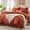 02 - Burnt Orange-Queen, variant on Queen Comforter Set With Sheets Burnt Orange - 7 Pieces Boho Tassel Bed In A Bag Soft Lightweight Bedding Sets  Terracotta Rust Fringe Pillowcases & Shams
