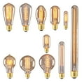 thumbnail image 4 of 220V E27 Home Decor Spiral/Stright Filament Safe Dimmable Warm Lights Edison Light Bulb Home Lighting Incandescent Bulbs Light Appliance T45 SPIRAL FILAMENT, 4 of 8