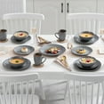 thumbnail image 4 of vancasso, 16-Piece Porcelain Dinnerware Set, Matte Grey Dinner Set, for 4, 4 of 8