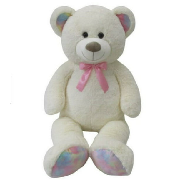 Kellytoy Jumbo Cream Bear 40” Stuffed Animal Plush Target Valentine's Day -  
