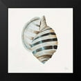 thumbnail image 2 of Pinto, Patricia 15x15 Black Modern Framed Museum Art Print Titled - Modern Shell with Teal I, 2 of 5