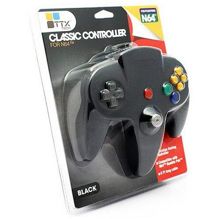 TTX Tech - Controller OG for N64 - Black