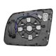 thumbnail image 2 of Reemplazo de vidrio de espejo retrovisor trasero calefaccionado de 1 pieza de Unique Bargains, vidrio blanco con ajuste trasero para Toyota con lámpara, 2 of 6