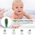 thumbnail image 2 of Cepillo De Dientes Para Bebés Y Niños Pequeños Material De Silicona Y Pp Silicona De Grado Alimenticio Suave Para Bebés Pequeños Juego De Cuidado Bucal Para Bebés Vogacara HA027568-01, 2 of 7