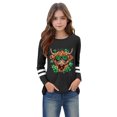 thumbnail image 5 of AUNVITO St. Patrick's Day Fashion Cute Printed Casual Long Sleeve Tops for Boys and Girls, 5 of 5