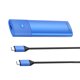 thumbnail image 4 of Dual Protocols M.2 NVMe SATA SSD Case para 2280/2260/2242 SSD (Blue NVME) Ehuebsd Para estrenar, 4 of 8