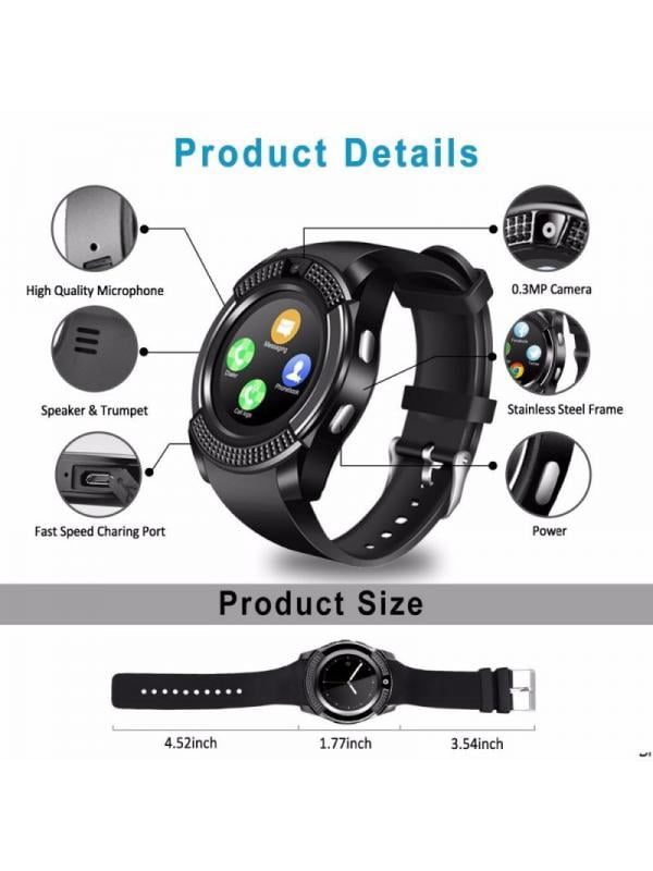 smartwatch sim card walmart