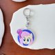 thumbnail image 1 of Llavero Kawaii My Little Pony Fluttershy Pinkie Pie Rainbow Dash, colgante de mochila de Anime de dibujos animados, accesorios decorativos, juguete de regalo, 1 of 1