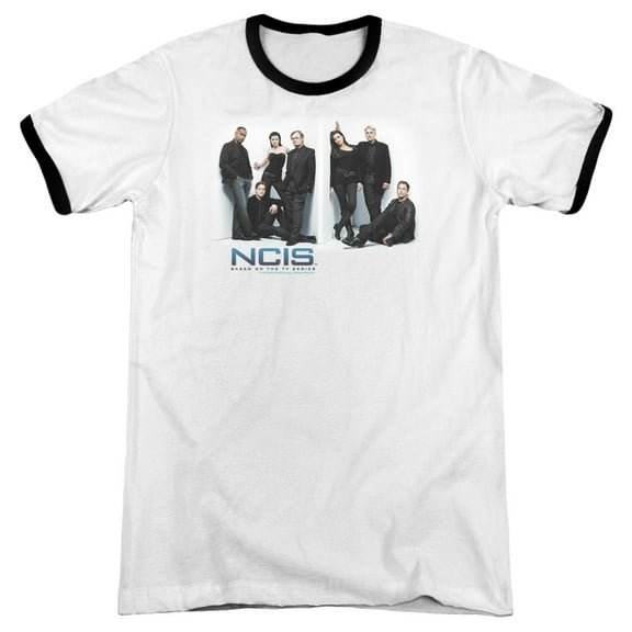 Ncis White Room Adult Ringer White Black