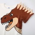 thumbnail image 7 of Kaprioy Boys Summer Outfits Little Boys' Baby Toddler Kids Dinosuar T-shirt Shorts Set Baby Boy Summer Clothes, 7 of 7