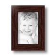 thumbnail image 2 of ArtToFrames 4x6 Inch Walnut Picture Frame, This Brown Wood Poster Frame is Great for Your Art or Photos, Comes with Regular Glass (4106), 2 of 8