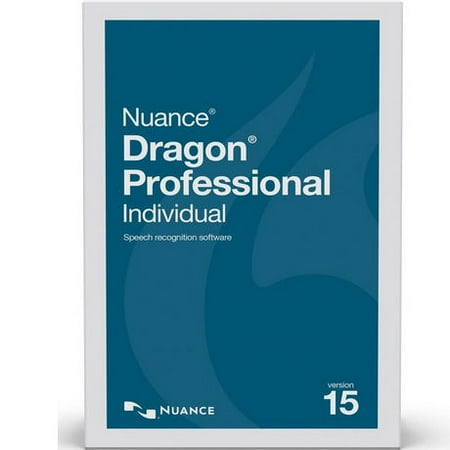 - Nuance K809A-G00-15.0 Dragon Professional Individual Version 15 Speech Recognition Software
