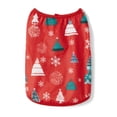thumbnail image 3 of Pijamas navideños familiares a juego, conjunto de pijama con estampado de árbol de Navidad (camiseta y pantalón) para bebé/perro/perro/peluche)., 3 of 8