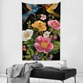 thumbnail image 4 of FCXZI Flowers Birds Embroidery Wall Art Tapestry 100% Polyester 40*60in, 4 of 6