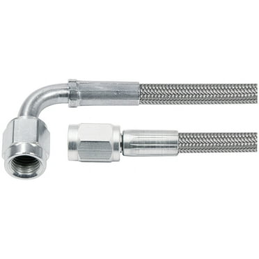 Allstar Performance ALL46304-21 21" #3 Braided Steel Lines With -3 Ends