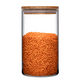 thumbnail image 1 of Frasco De Vidrio Con Tapa De Bambú 1480 ml Pasabahce Frasco/Con Tapa/Bambú, 1 of 2