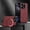 Winered, variant on Allytechgroup Case for iPhone 16 Pro Max with Ring Holder, Slim Hard PC Soft TPU PU Leather Phone Bumper with Kickstand Support Wireless Charging Shockproof Back Cover for iPhone 16 Pro Max, Black