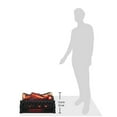 thumbnail image 4 of Duraflame Infrared Quartz Log Set Heater with Realistic Ember Bed and Logs, Black, 13.64 lb, 4 of 8