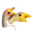 thumbnail image 1 of Swallow Head Figurine 2Pcs Foam Material for Engaging Education and Photography Use, 1 of 5