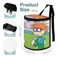 thumbnail image 3 of Chuckie-Finster Car Trash Can Waterproof Car Trash Bin Collapsible Portable Auto Garbage Bag Large Capacity Trashcan Storage Bag Multipurpose Car Organizer Hanging, 3 of 8