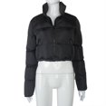 thumbnail image 1 of Chaqueta de algodón de moda europea y americana, abrigo grueso de moda, chaqueta de pan cálida, 1 of 6