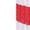 red/White, variant on KALAKALA Classic Triple Stripes Over the Calf Cotton Retro Tube Socks for Men and Women,red/White