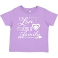 thumbnail image 3 of Inktastic Love Makes a Family- Hearts and Arrow Boys or Girls Toddler T-Shirt, 3 of 5