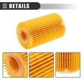 thumbnail image 4 of Juego de 3 filtros de aceite del motor para Toyota Land Cruiser 8 Cil 5.7L 2008-2021 con junta No.0415238020, 4 of 7