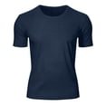 thumbnail image 5 of Oalirro Mens Textured Mesh Pocket T-Shirt - Crew Neck Lightweight Breathable & Quick-Dry Summer Tee, 5 of 10