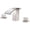 Brushed Nickel, variant on 3 Hole Deck Mount Roman Tub Faucet with High Flow Waterfall Spout,Brushed Nickel Sumerain