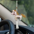 thumbnail image 6 of Chinese Style Horse Plush Pendant,Year of the Horse Tassel Ornament,Brocade Fabric Car Hanging Decor,Aromatic Sachet Design,Festive Blessing Gift,Home Car Multi-Scene Ornament, 6 of 6