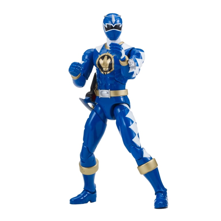 Power Rangers, Dino Thunder Blue, Collectible 6.5 inch Figure