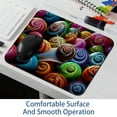 thumbnail image 6 of Snail Printed Square Desk Pad, 8.3x9.8 Inch Non-Slip Rubber Bottom Gaming Mousepad, Desk Mat for Office and Gaming, 6 of 6