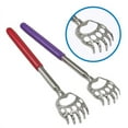 thumbnail image 6 of 5Pcs Portable Telescopic Back Scratcher Stainless Steel Bear Claw Rubber Handle Relieve Body Itching, 6 of 6