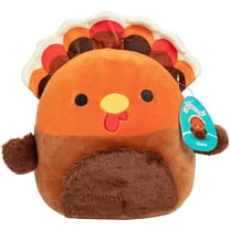 Squishmallows 10-Inch Ulana The Turkey - Official Jazwares Plush - Collectible Soft & Squishy Holiday Stuffed Animal Toy - Gift for Kids, Girls & Boys