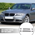 thumbnail image 2 of 1 Set Air Conditioning Button Covers Key Caps for BMW 5 6 7 X5 X6 Series A/C Heater Button Switch Cover 14 Buttons, 2 of 6